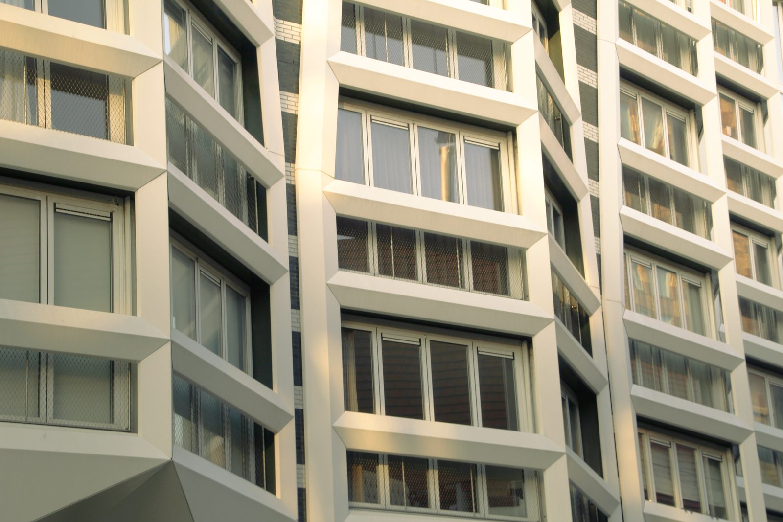 Fassade nach dem Grading